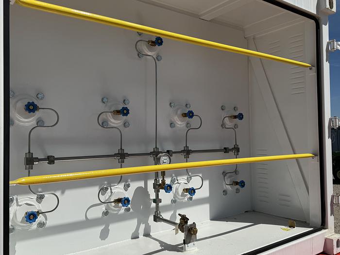 Used Brand NEW - Helium Tube Skid - 160,000 SCF at 3161 PSI. 40ft trailer with 34K GVWR 