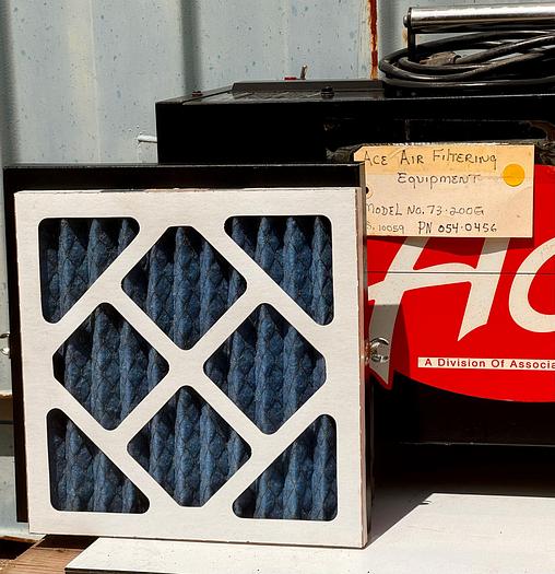 Used Ace Portable Fume Extractor With Heap Main Filter and Pre Filter