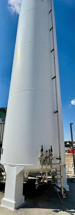 Used Chart Vertical LNG ISO Tank – 21,000 Liter / T75 Cryogenic Storage Container