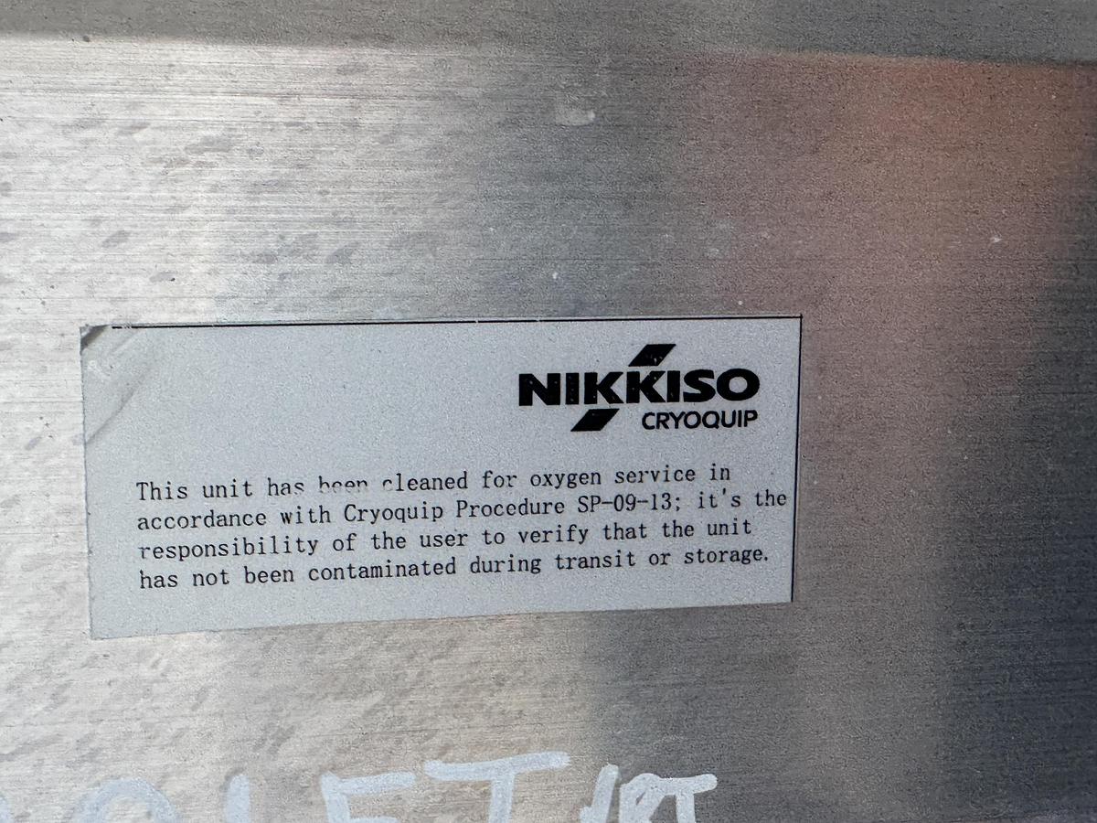 2023 700 Bar LH2 Vaporizer VAI-848-SSL18-SP Pressure 14500 psi flow 330lb/hr Min or 80,000 SCFH Temp -423F ASME