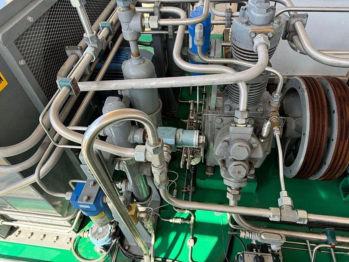 Brand New Greenfield B65 - 4NG CNG 5 stages Compressor 15-4500 psi @ 120 SCFM / + Engine Drive (optional)