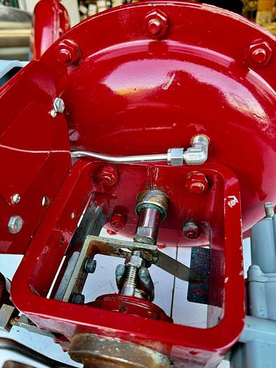Used Masoneilan 3" Model 88U-25125 Diaphragm Control Valve | 1" Body | 300 ANSI | SVI-2 Valve Positioner | Air Filter Regulator