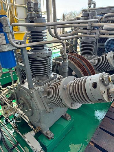 Brand New Greenfield B65 - 4NG CNG 5 stages Compressor 15-4500 psi @ 120 SCFM / + Engine Drive (optional)