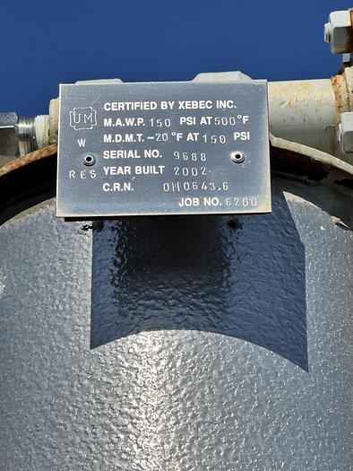 Used CNG Gas Dryer - STCNG20-VZ1 Natural Gas Dryers, inlet 150 psi, flow 200-500 scfm