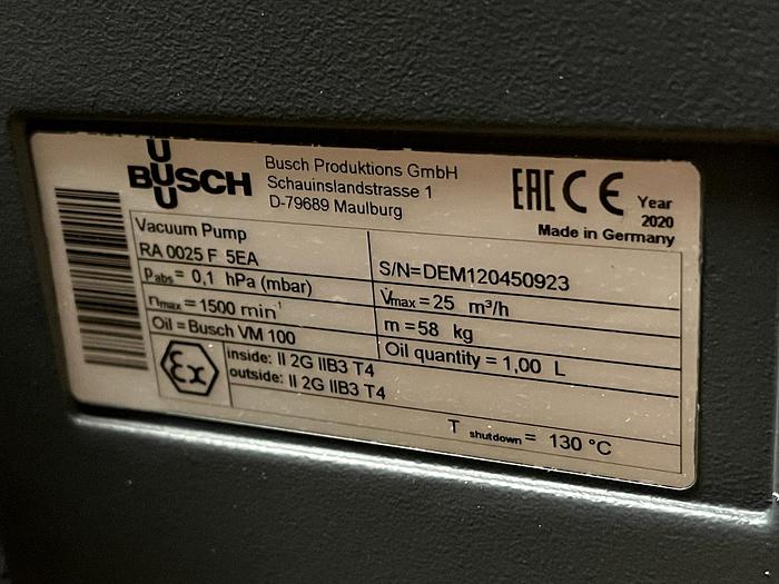 Used Busch Vaccum Pump