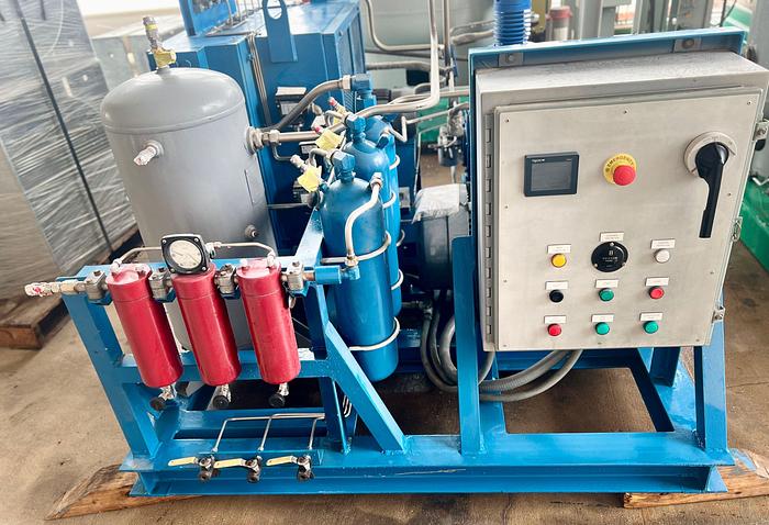 Used 1996 Silvan Industrial High Pressure Gas Compressor