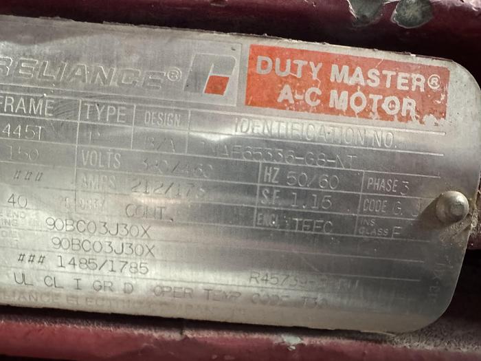 Used Dual Knox Western TP-245, 3-stage  400HP CNG Compressor 430 psi to 5000 psi @ 1400 SCFM