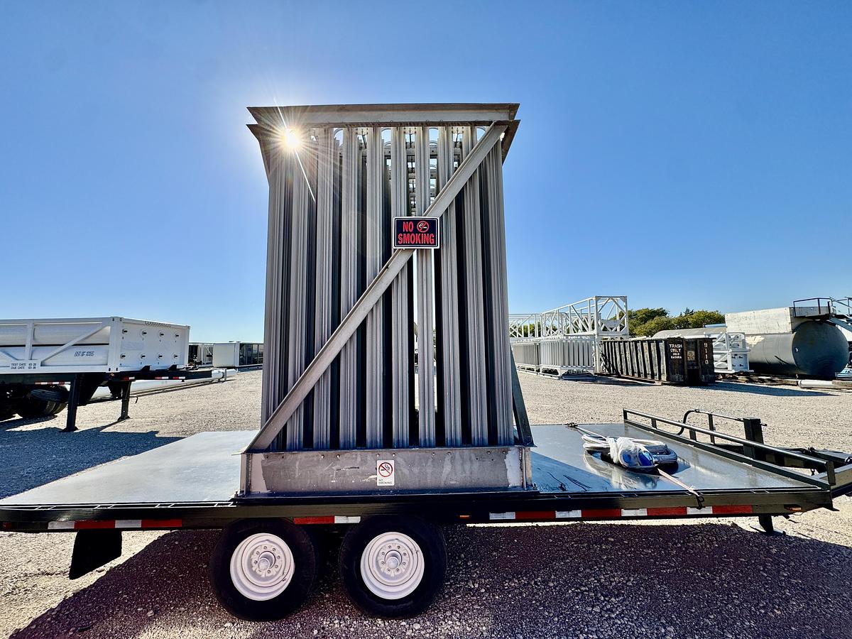 Used 2007 BigTex trailer with LNG Vaporizer 31MCFH at 100 psi