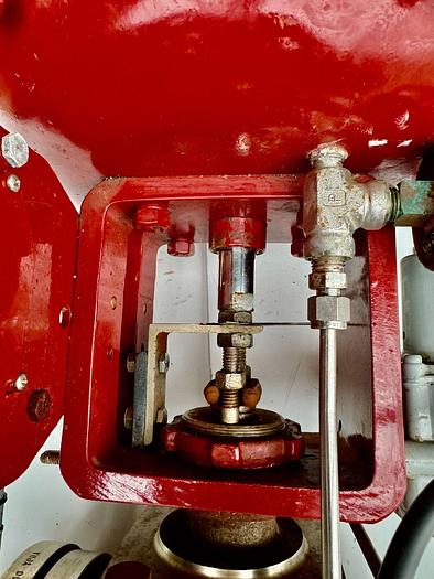 Used Masoneilan 3" Model 88U-25125 Diaphragm Control Valve | 1" Body | 300 ANSI | SVI-2 Valve Positioner | Air Filter Regulator