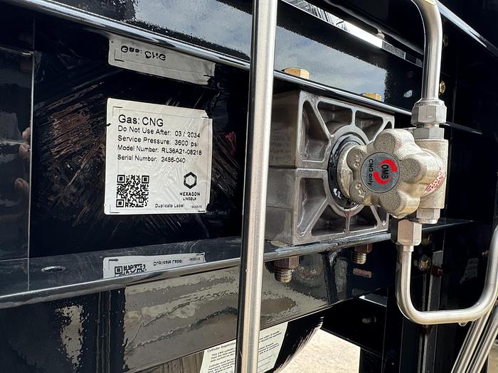 Used 2014 Lincoln Haxagon / Agility, 100 GGE Back of the cab CNG Tank Packages, Type 4 cabron cylinders