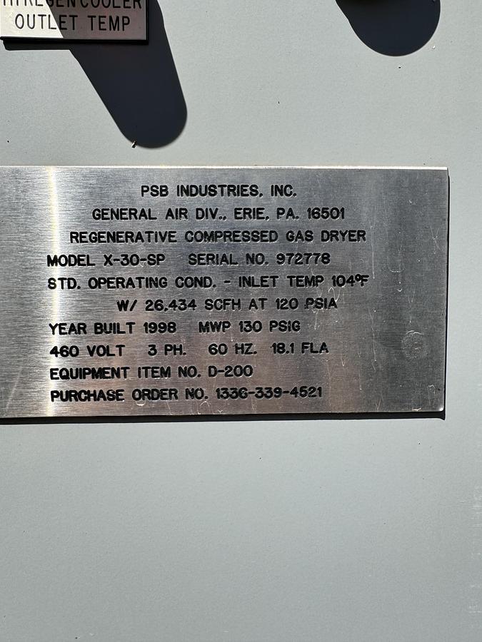 Used Hydrogen Purifier