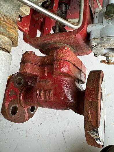 Used Masoneilan 3" Model 88U-25125 Diaphragm Control Valve | 1" Body | 300 ANSI | Air Filter Regulator | Needs Re-Service