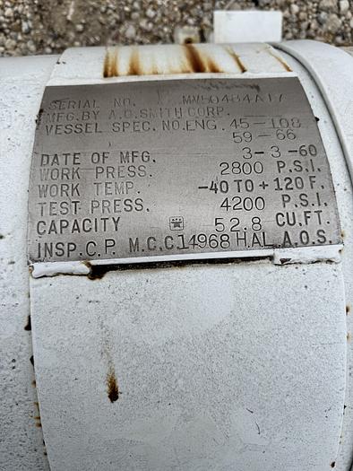 Used 1960 A.O. Smith Corp MV50484