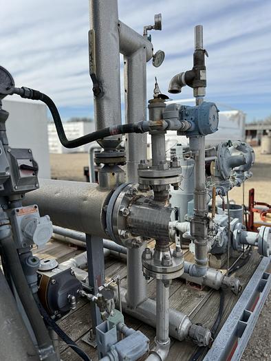 Used LNG Regasification Trailer with Gas Odorizer 26,000 scfh (LNG Vaporizer Skid)