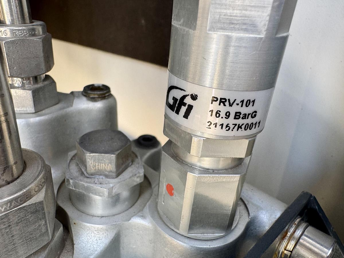 Used H2 Storage 350 Bars / Truck Mount Compressed Hydrogen Gas Fuel Supply System