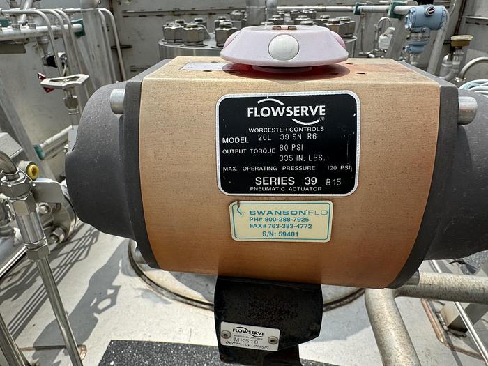 Used LNG Storage 18,000 Gallons Chart with 2 pumps - Brand New - Underground  Horizontal