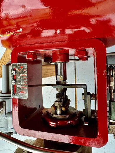 Used Masoneilan 3" Model 88U-25125 Diaphragm Control Valve | 1" Body | 150 ANSI | SVI-2 Valve Positioner | Air Filter Regulator