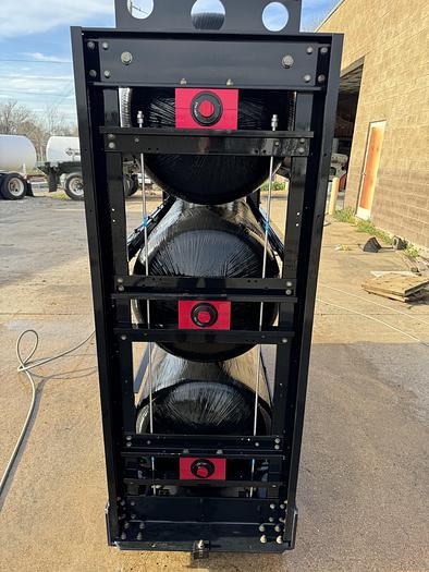 Used 120 GGE CNG Storge- 3 pack, Back fo the Truck, Type 4 cylinders, 26x80 (Capacity: 41.1 GGE / 489.1 Liters)