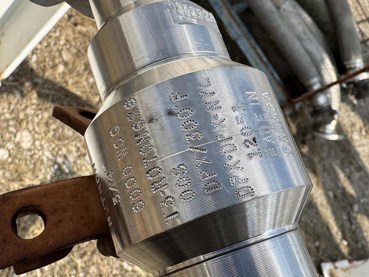 Used 2001 ASME CNG Storage 2-pack – 4,250 PSI, 20" x 10', CNG Volume 11,052 SCF