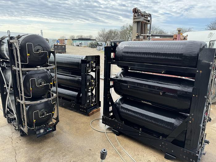 Used 2014 Lincoln Haxagon / Agility, 100 GGE Back of the cab CNG Tank Packages, Type 4 cabron cylinders