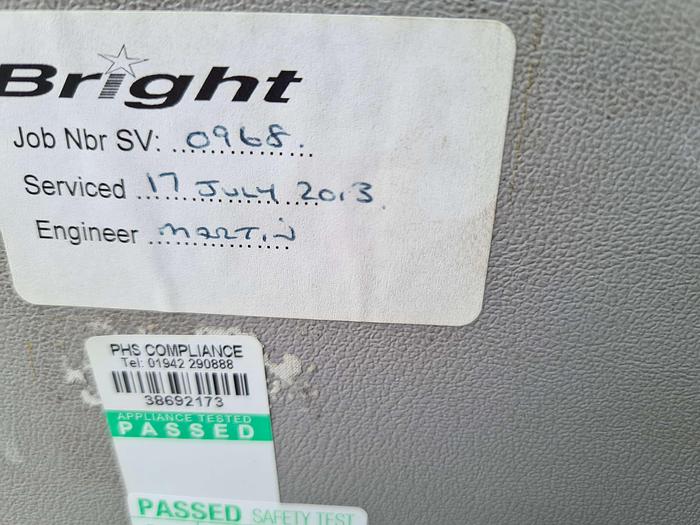 Used Bright OTF Cryostat