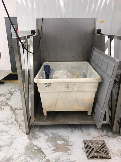 Used Hydraulic Tote Dumper