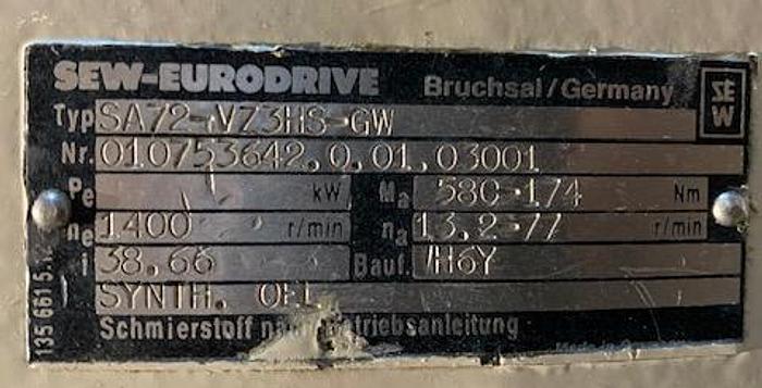 Used Rustfri 90 m3 tank