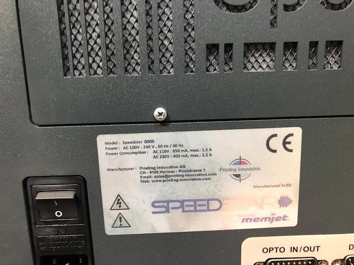 Used MEMJET COLOUR LABEL PRINTER
