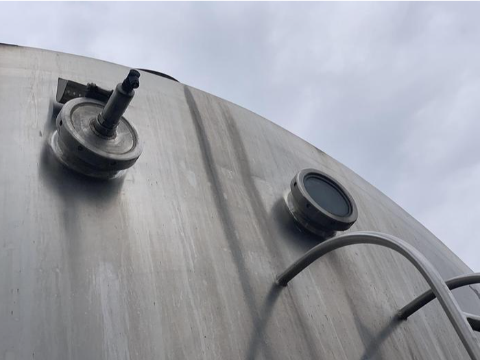 Usato Serbatoio orizzontale 19200 lt coibentato, inox