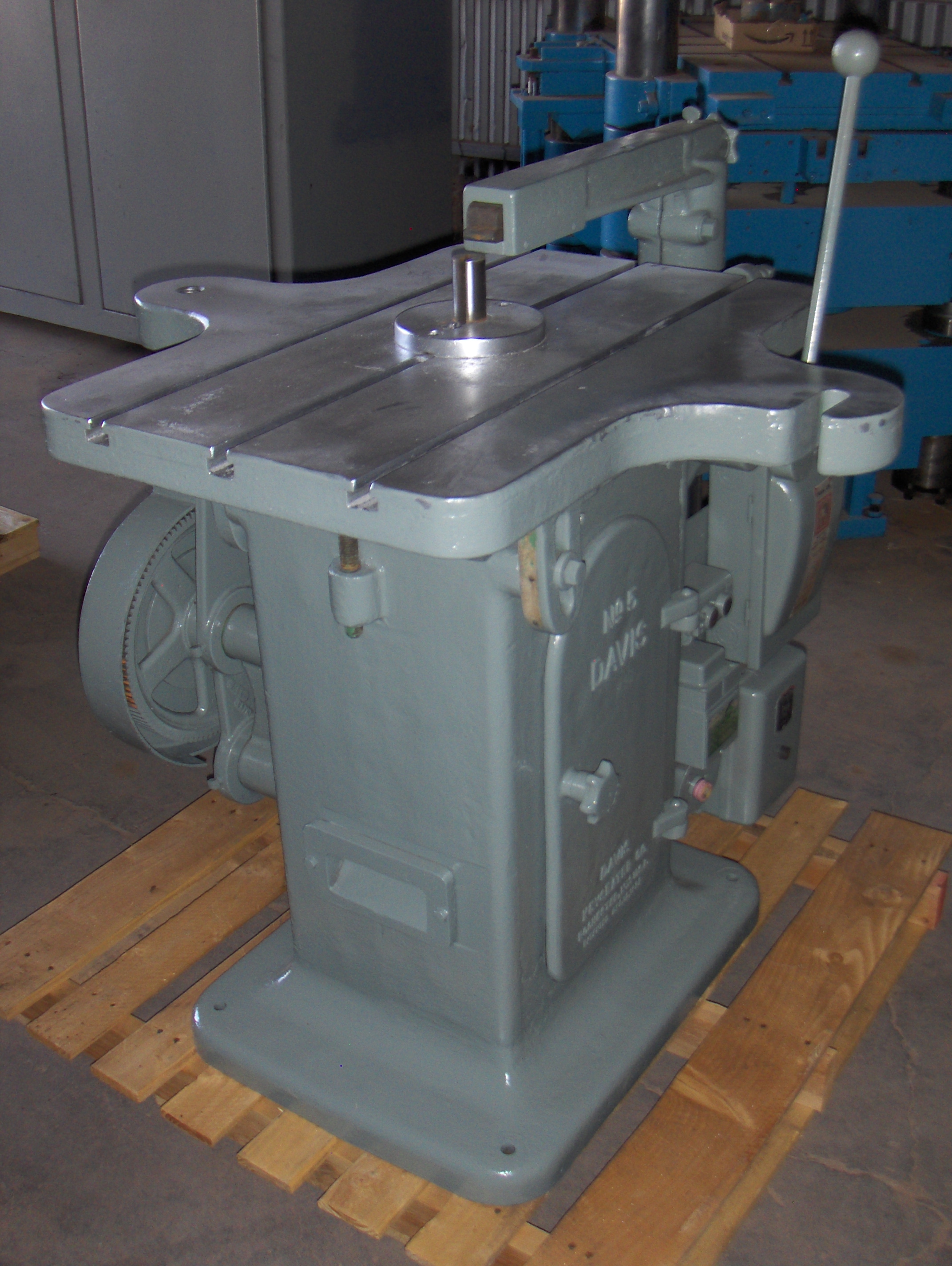 Used 1/16"-1 1/2" Davis # 5 Keyseater