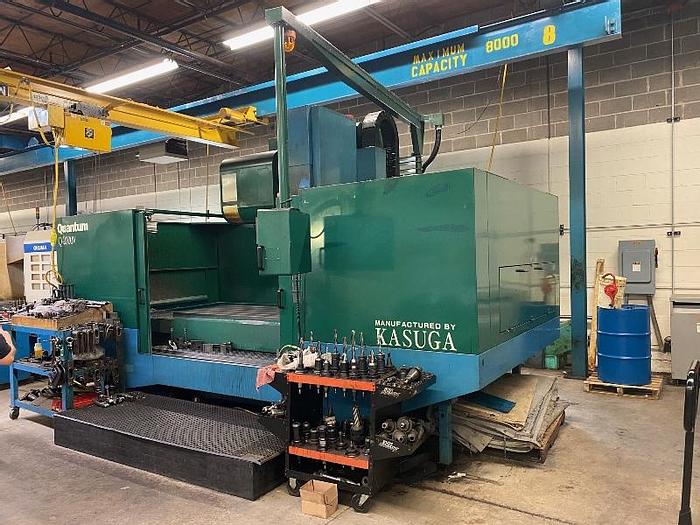 Used 1999 Quantum 50 Taper Vertical Machining Center Q-2000V