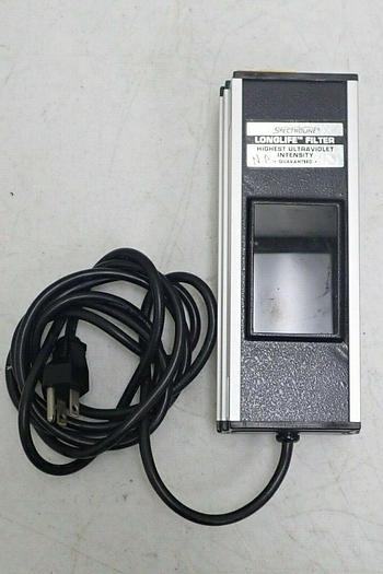 Used Spectroline Longlife Filter Highest UltraViolet Intensity