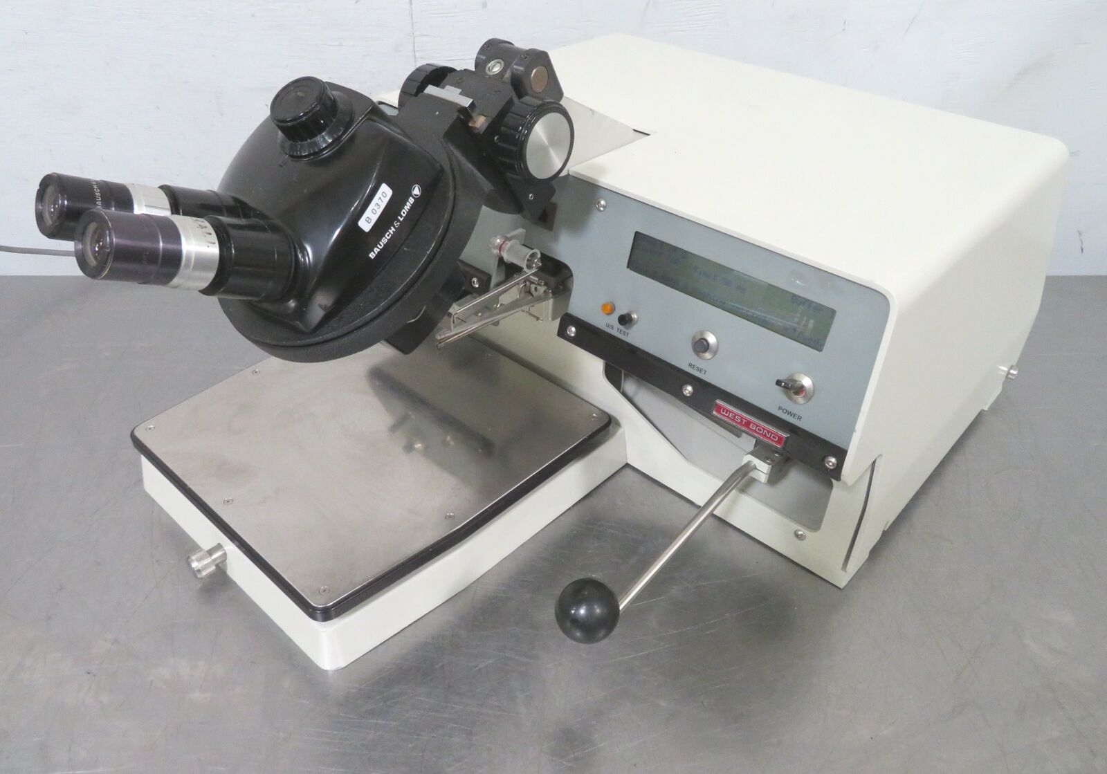 Used West-Bond 7600C Deep Access 90° Feed Wedge Wire Bonder (refurbished)