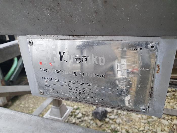 Used 2007 Kiremko Stainless Steel Vibratory Conveyor