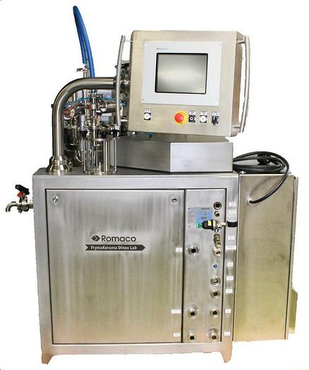 Used Romaco FrymaKoruma Dinex Laboratory Homogenizer Vacuum Processing System 5636