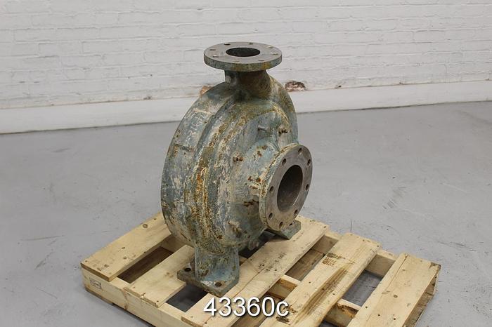 Used Goulds 3175 4x6x18 Stainless Steel Pump Casing #43360