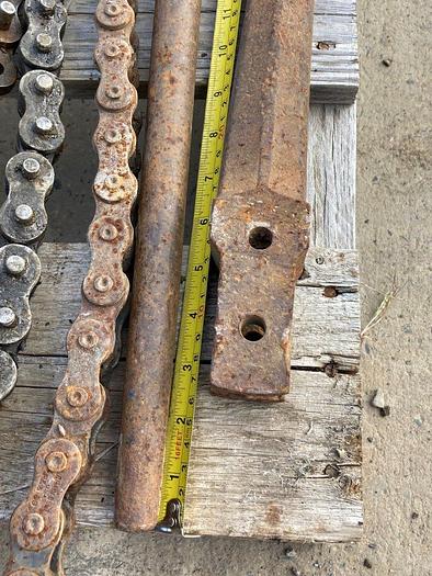 Used Chain Pipe Wrench Vise Tong Components Package