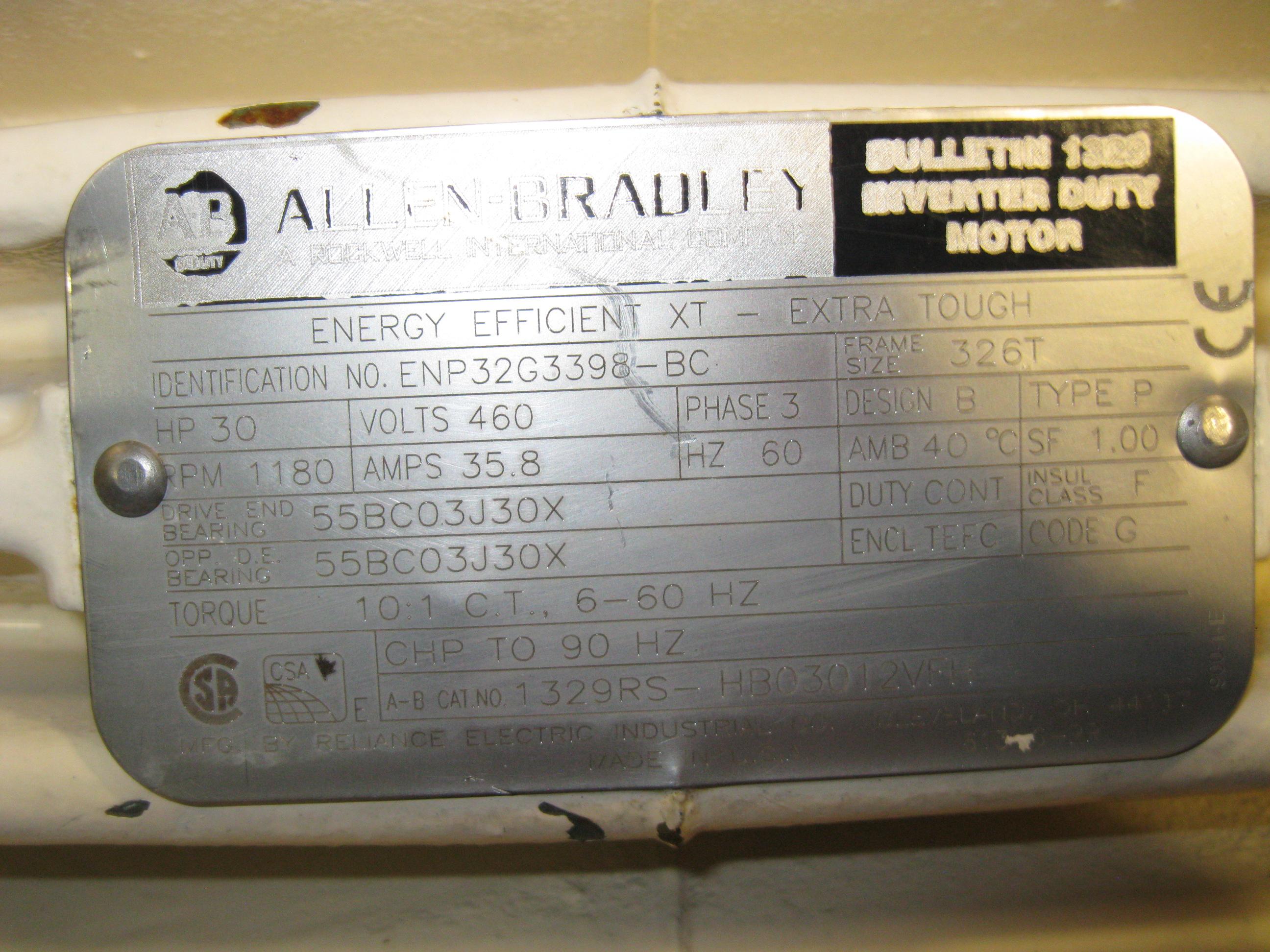 Usado VOTATOR CR MIXER WITH STAND AND 30 HP MOTOR