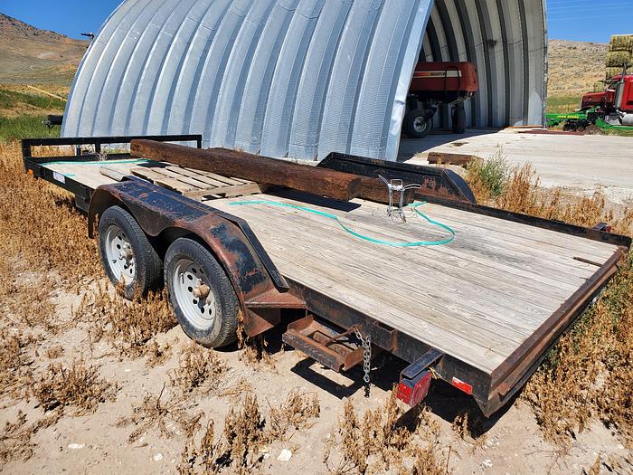Used 16' Flatbed Equipment Trailer