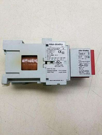 Used Allen Bradley 700-CF310D* SER A. 100S-F SER B