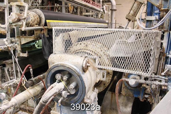 Used Valmet Couch Roll, 213.5" length, 35" Diameter #39023