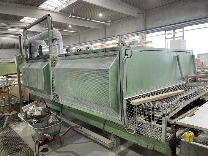 Gebraucht 2003 SIMEC komplette Marmor Schleifanlage, 6 Kopf Vorschleifstraße LM 06