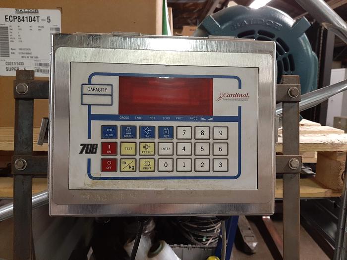 Used Cardinal Detecto 708-S 500 lb. Weigh Scale for Sale at Oak Bay...