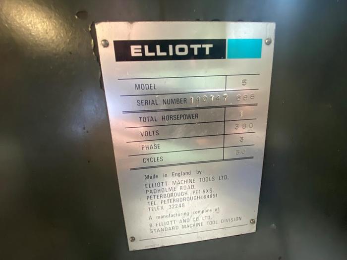 Used Elliott No.5 Surface Grinder
