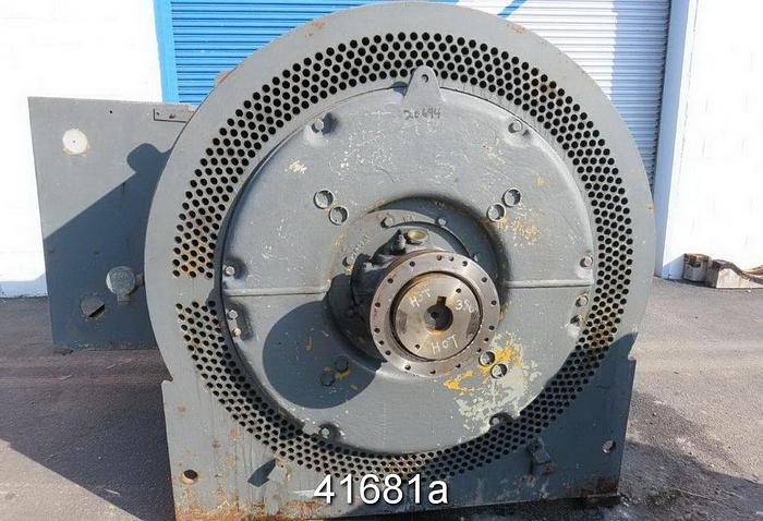 Used Allis Chalmers 1500 Hp Induction Motor, 1175 Rpm, 4160 Volt #41681