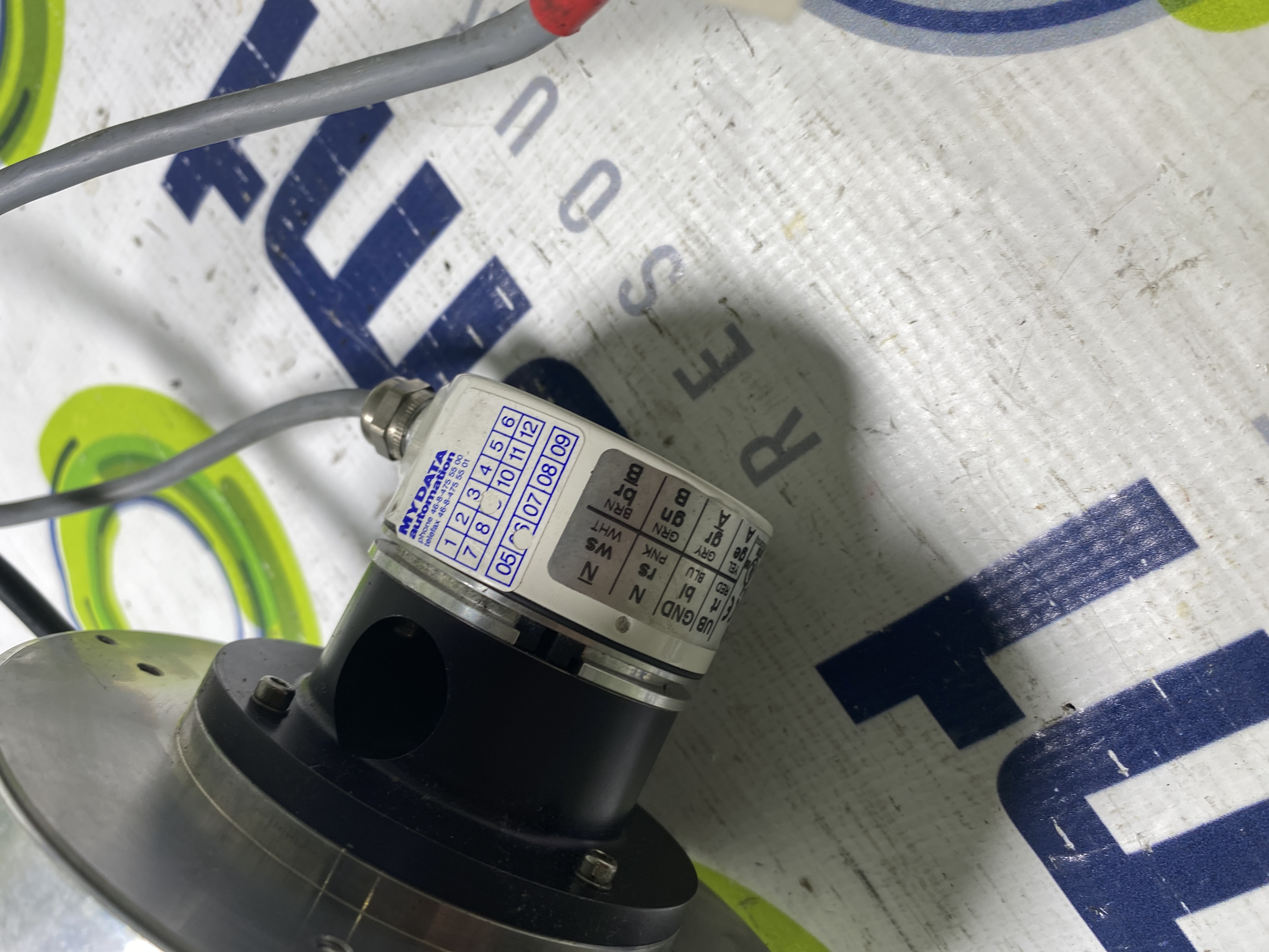 Used HENGSTLER Solid Shaft Encoder 0 531 872