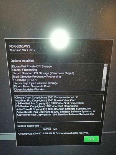 Used FUJI Amulet S Digital Mammo Unit