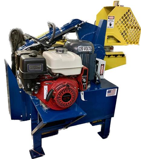 RES CORP MODEL 1200 12” DUAL POWERED MOTOR 110 TON HYDRAULIC ALLIGATOR SHEAR in Cuyahoga Falls, OH, USA