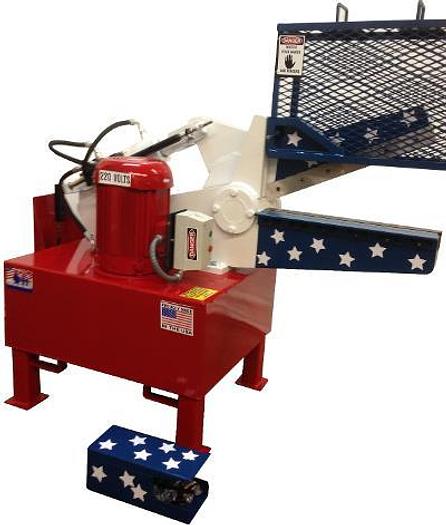 RES CORP MODEL 2500 25” STANDARD 3 PHASE 10HP MOTOR 110 TON HYDRAULIC ALLIGATOR SHEAR in Cuyahoga Falls, OH, USA