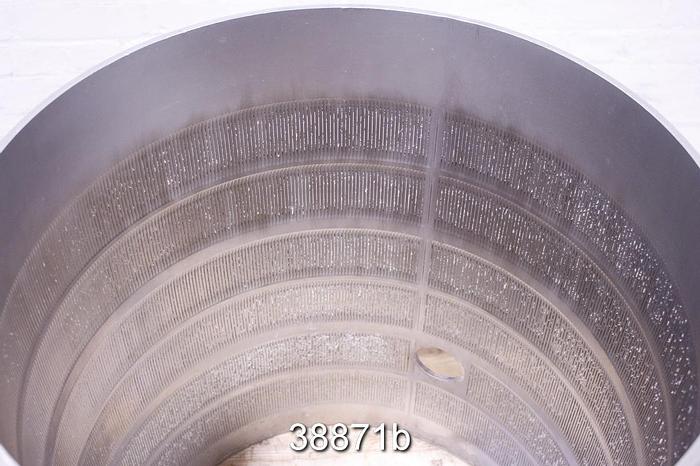 Used Impco Ingersoll Rand M110 Pressure Screen Basket, .010 Slots #38871